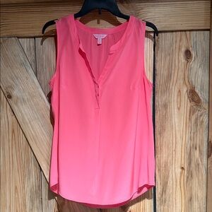 Lilly Pulitzer Bright Pink Sleeveless Blouse